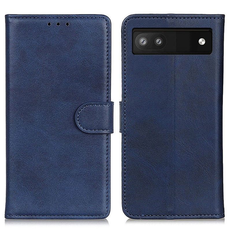 Folio-hoesje voor Google Pixel 6a Anti-fall Marius Mat Leereffect