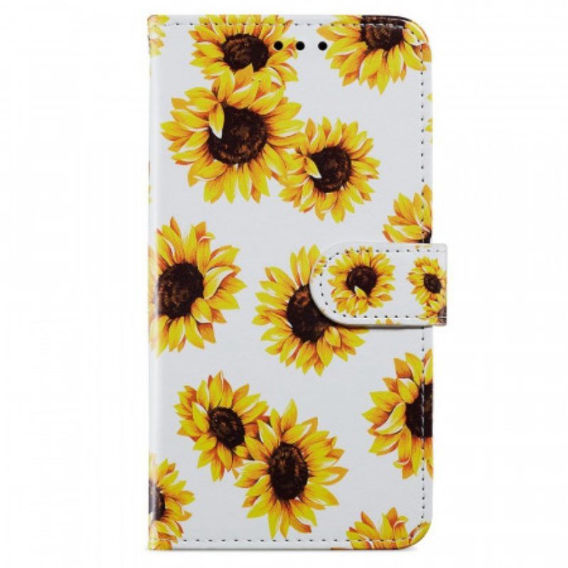 Leren Hoesje voor Samsung Galaxy A13 String Hond