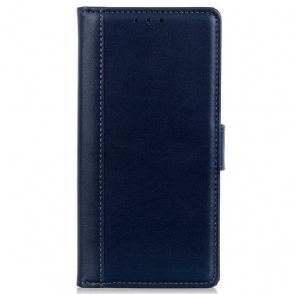 Folio-hoesje voor Poco X4 GT Leren Styling