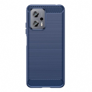Hoesje voor Poco X4 GT Geborstelde Koolstofvezel