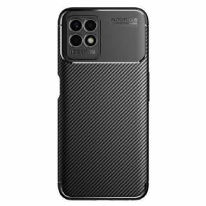 Hoesje voor Realme 8i Anti-fall Koolstofvezelstijl