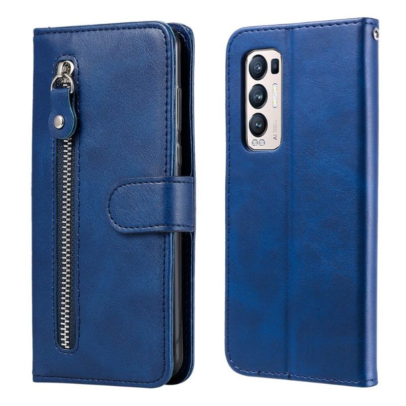 Folio-hoesje voor Oppo Find X3 Neo Portemonnee Elena Portemonnee