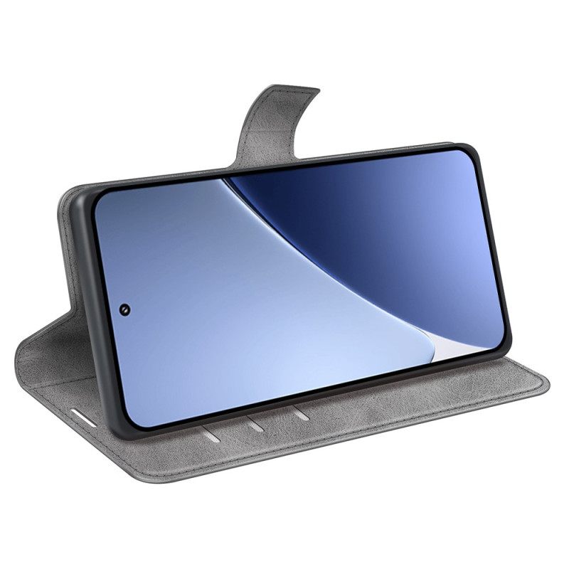 Bescherming Hoesje Xiaomi 15 Pro Leerstijl