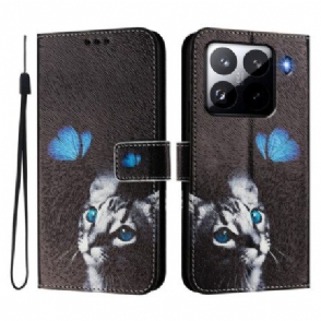 Bescherming Hoesje Xiaomi 15 Pro Vlinder En Kat