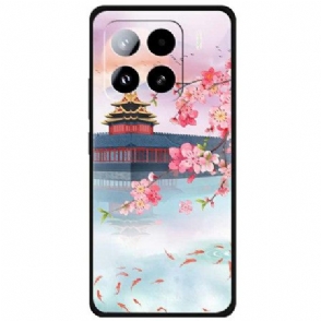 Case Hoesje Xiaomi 15 Pro Telefoonhoesje Oude Toren En Vis
