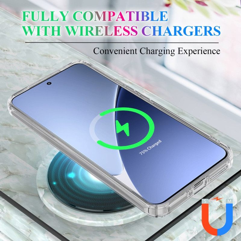 Case Hoesje Xiaomi 15 Pro Telefoonhoesje Transparant Magsafe-compatibel