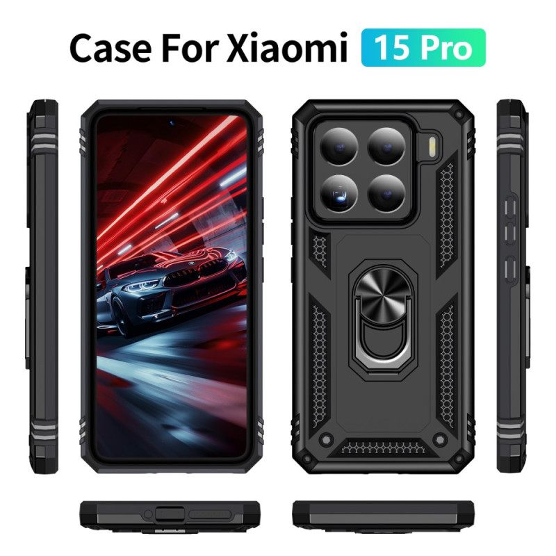 Case Hoesje Xiaomi 15 Pro Telefoonhoesje Ultrabestendige Draaibare Standaard