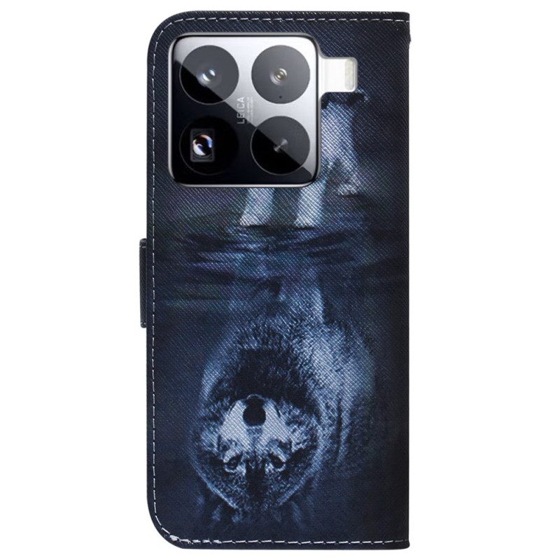 Flip Case Leren Xiaomi 15 Pro Puppydroom