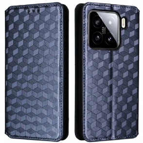 Folio-hoesje Xiaomi 15 Pro 3d-patroon