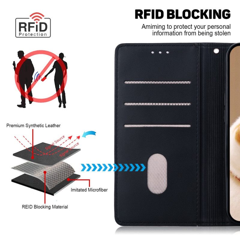 Folio-hoesje Xiaomi 15 Pro Rfid-blokkerend Kattenmotief