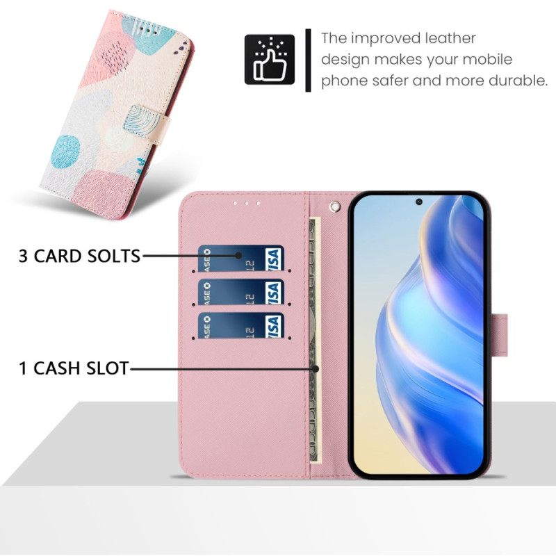 Folio-hoesje Xiaomi 15 Pro Telefoonhoesje Graffiti-patroon