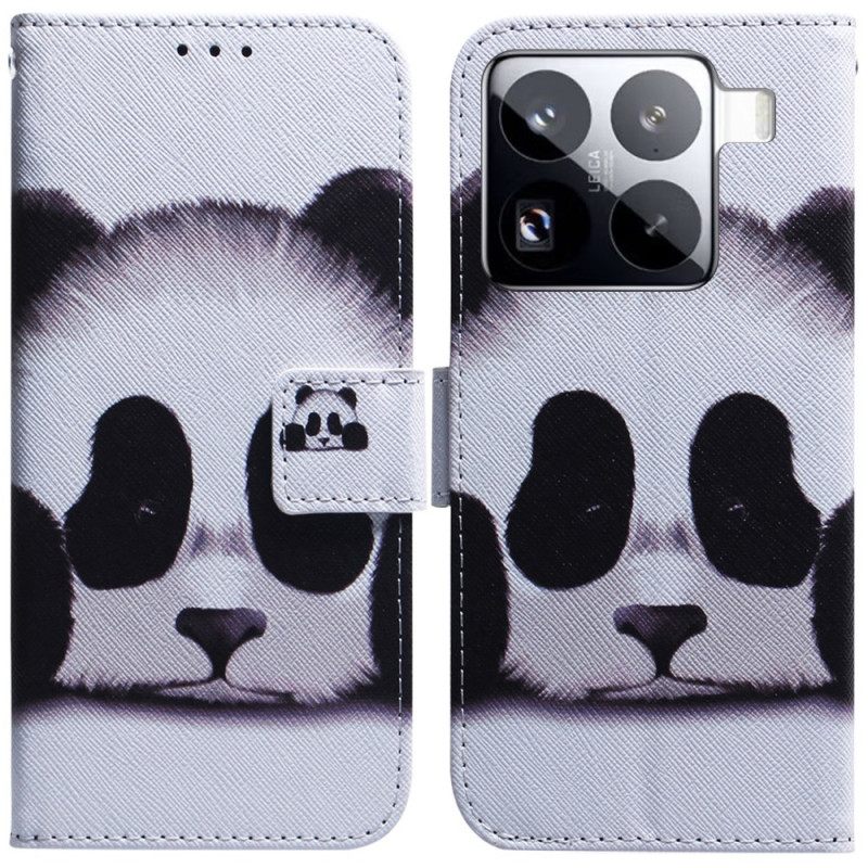 Folio-hoesje Xiaomi 15 Pro Telefoonhoesje Panda