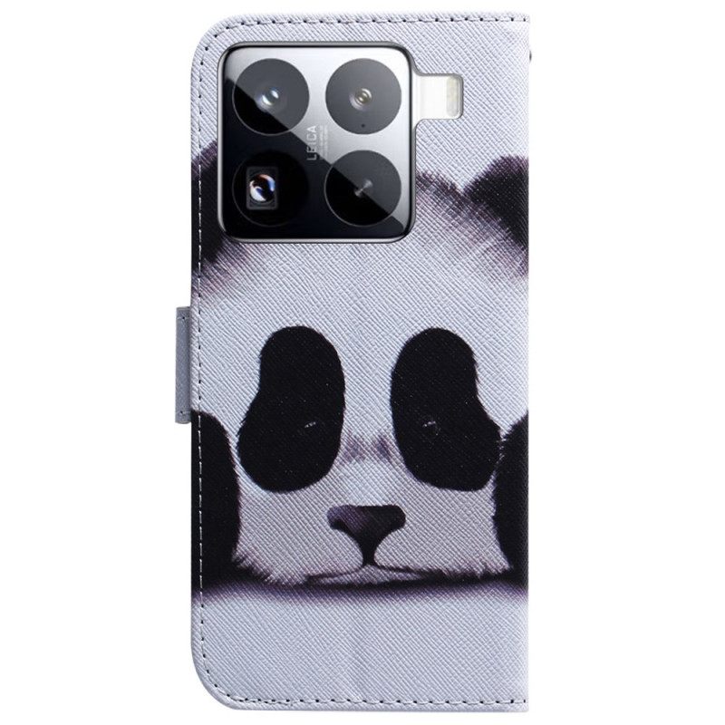 Folio-hoesje Xiaomi 15 Pro Telefoonhoesje Panda