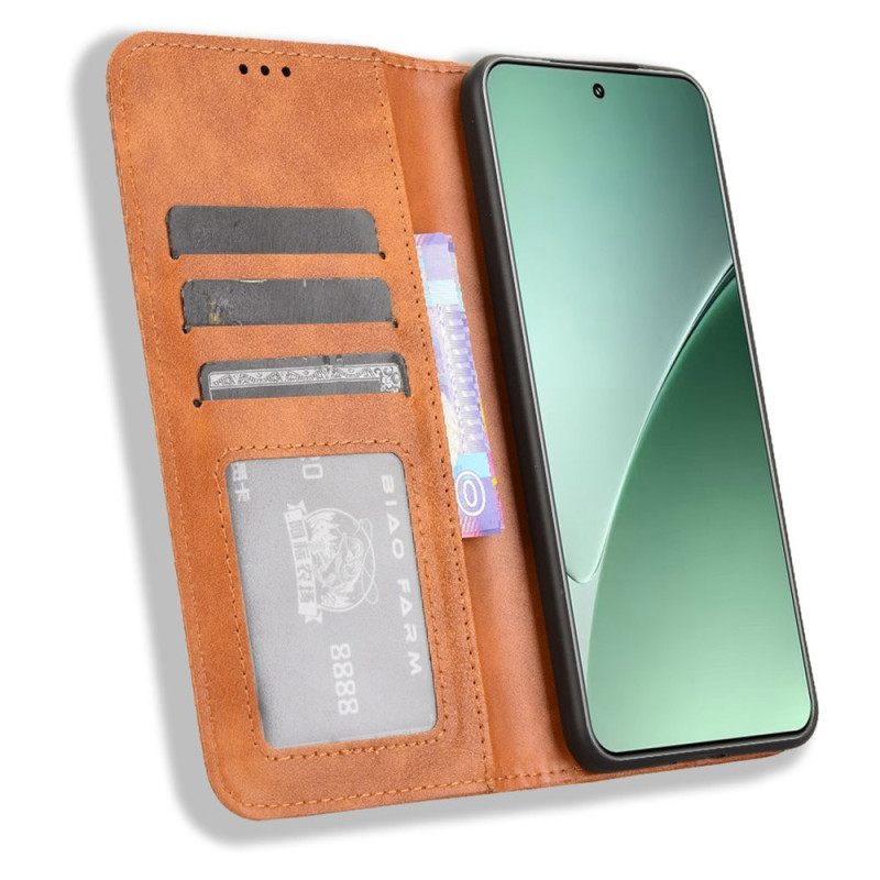 Folio-hoesje Xiaomi 15 Pro Vintage Rand