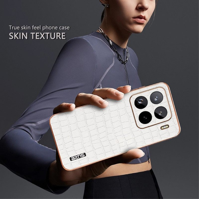 Hoesje Voor Xiaomi 15 Pro Azns Krokodillenstijl