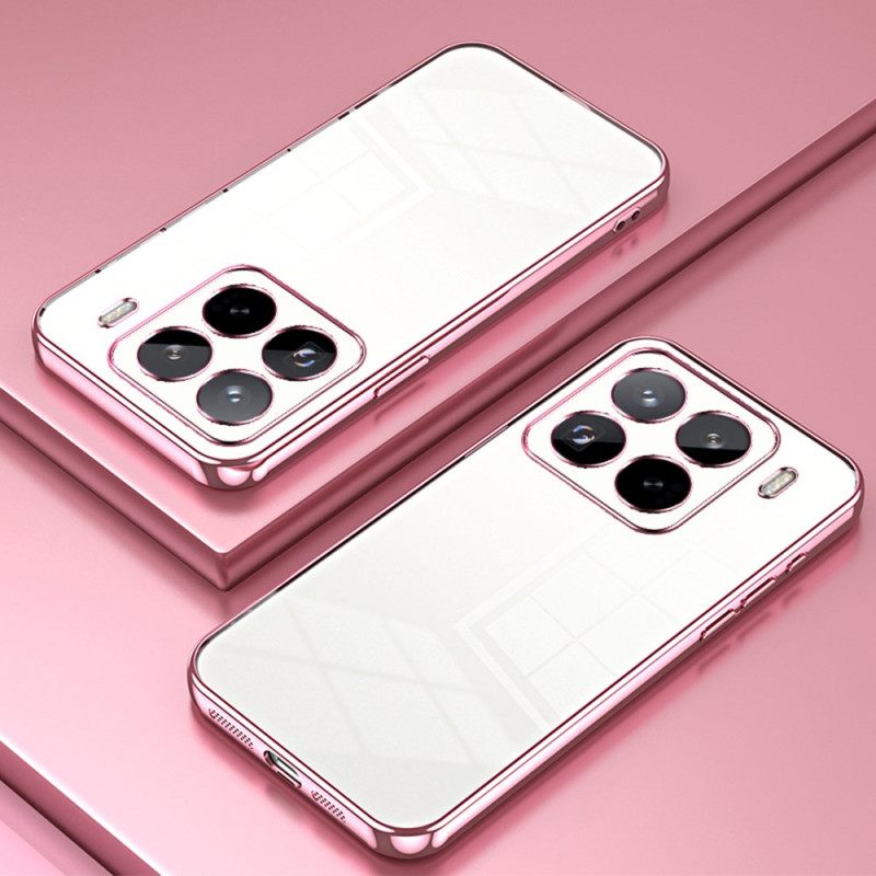 Hoesje Voor Xiaomi 15 Pro Rand Met Metaaleffect