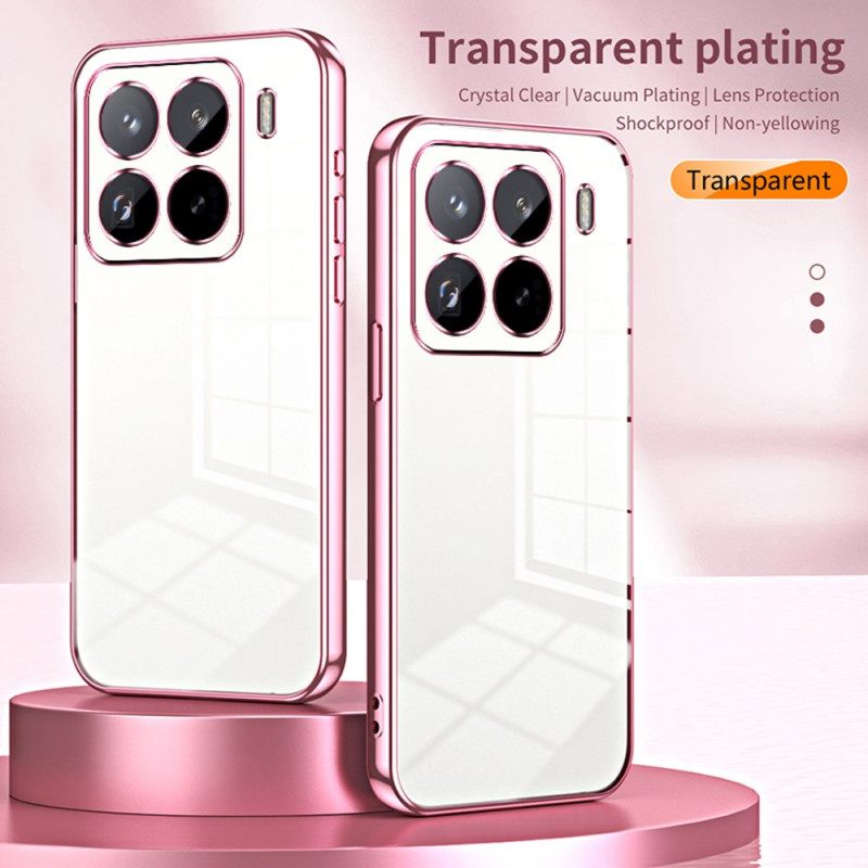 Hoesje Voor Xiaomi 15 Pro Rand Met Metaaleffect