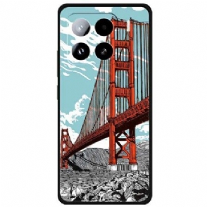 Hoesje Xiaomi 15 Pro Gouden Poortbrug