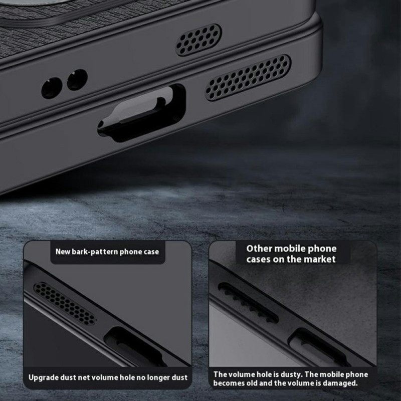 Hoesje Xiaomi 15 Pro Houtnerf Bescherming Hoesje