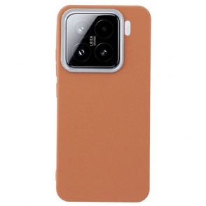 Hoesje Xiaomi 15 Pro Imitatieleer Textuur Bescherming Hoesje