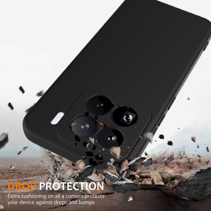 Hoesje Xiaomi 15 Pro Magsafe-compatibele Vloeibare Siliconen Met Riem