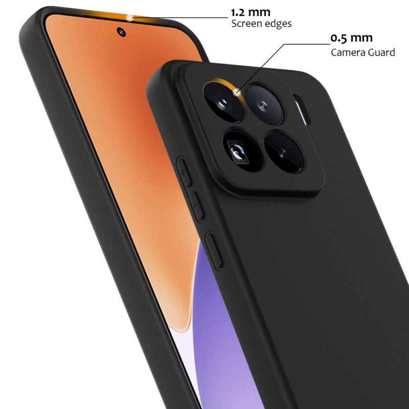 Hoesje Xiaomi 15 Pro Magsafe-compatibele Vloeibare Siliconen Met Riem