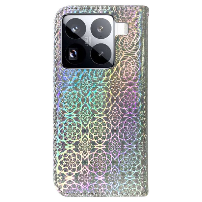 Leren Hoesje Xiaomi 15 Pro Discostijl Bescherming Hoesje