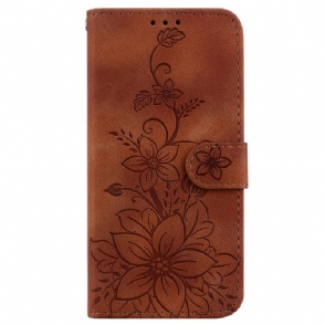 Leren Hoesje Xiaomi 15 Pro Fleur-de-lis Bescherming Hoesje