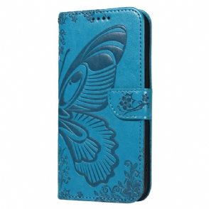 Leren Hoesje Xiaomi 15 Pro Vlinderdesign Bescherming Hoesje