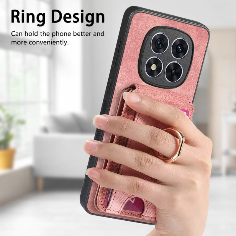 Cover Hoesje Poco X7 5g Telefoonhoesje Magnetische Kaarthouder Met Verticale Klep