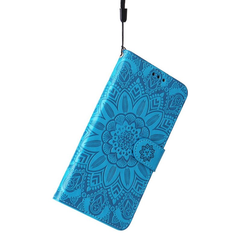 Flip Case Leren Poco X7 5g Opvallende Mandala