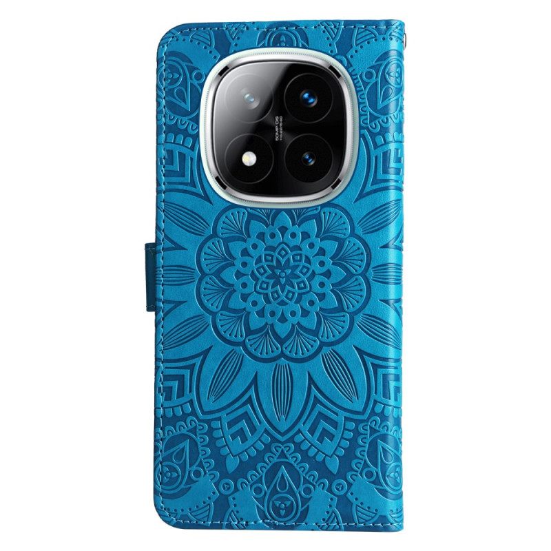 Flip Case Leren Poco X7 5g Opvallende Mandala