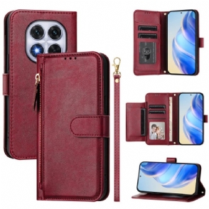 Flip Case Leren Poco X7 5g Retro Multifunctioneel