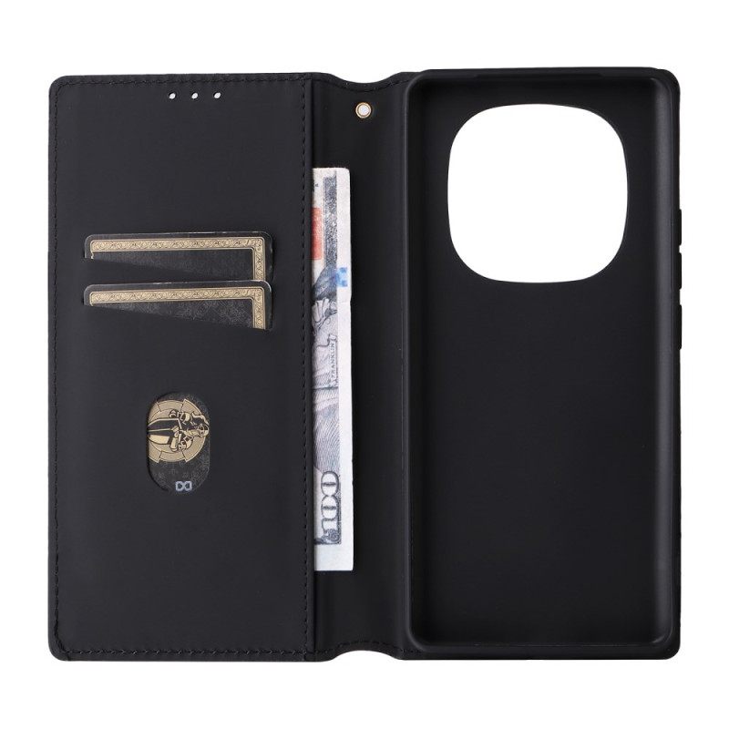 Folio-hoesje Poco X7 5g Glanzend 3d-patroon