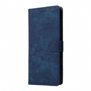 Folio-hoesje Poco X7 5g Suède-variant Met Bandje