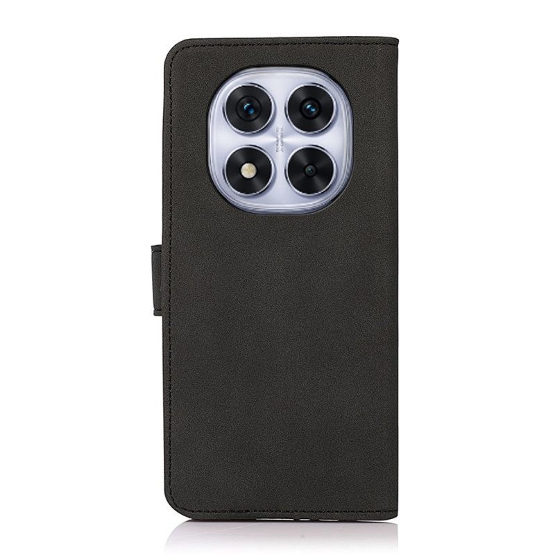 Folio-hoesje Poco X7 5g Telefoonhoesje Abeel Suède-effect