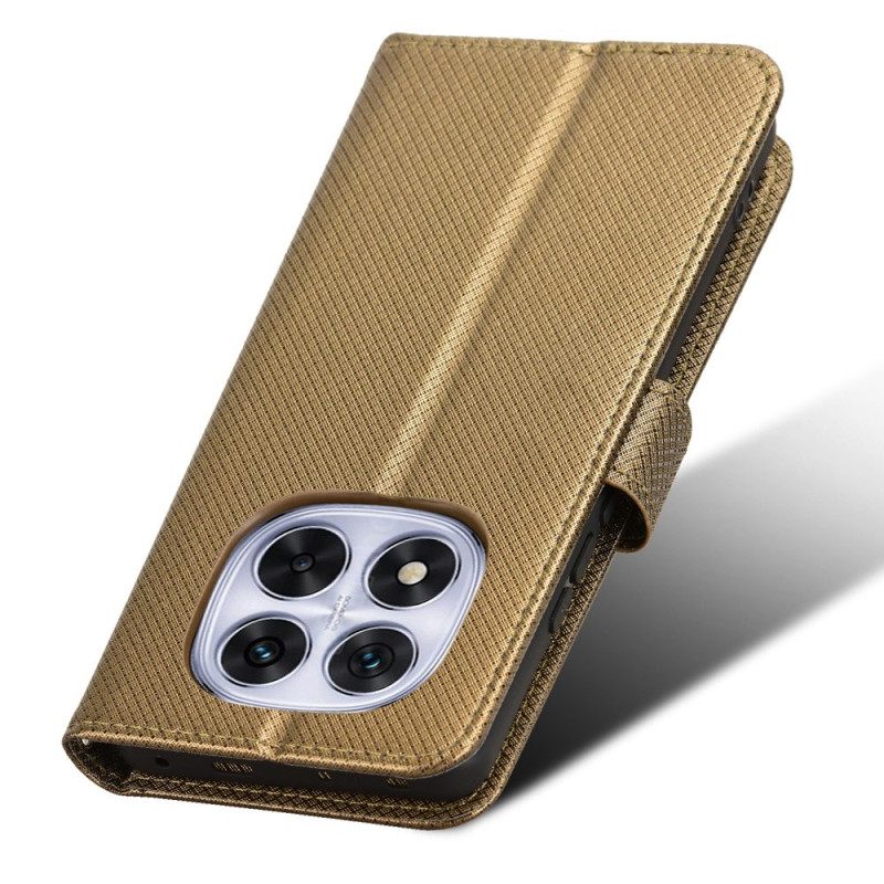 Folio-hoesje Poco X7 5g Telefoonhoesje Stippen