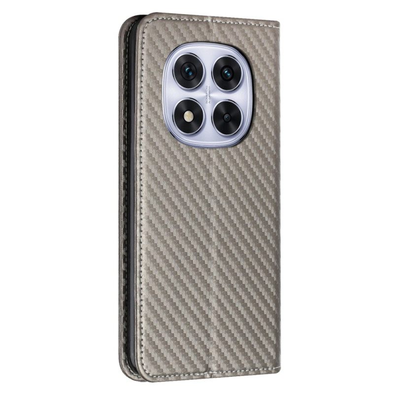 Folio-hoesje Voor Poco X7 5g Carbonvezelbandje