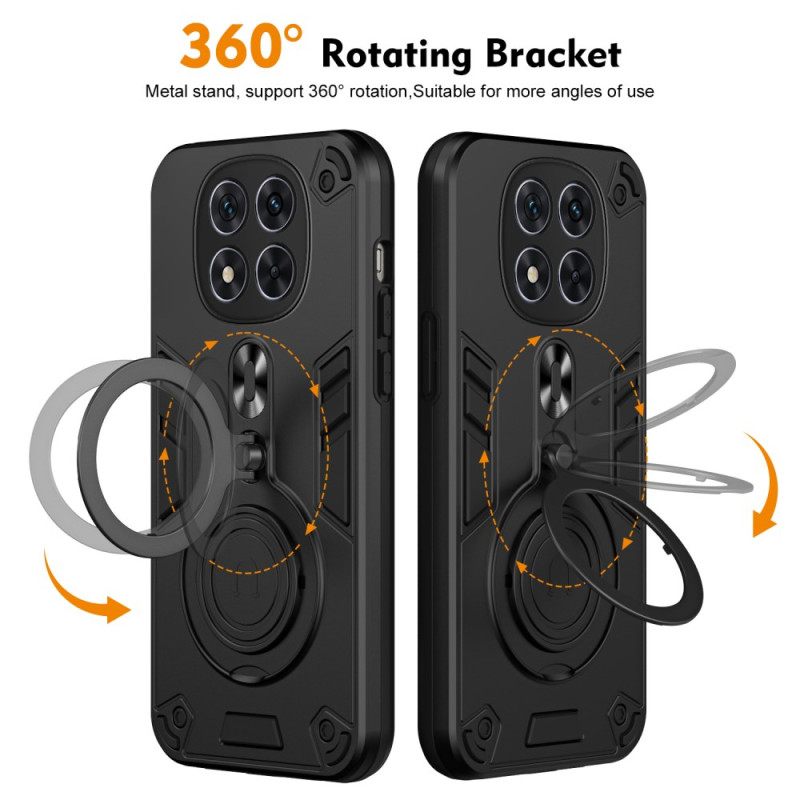 Hoesje Poco X7 5g Draaibare Standaard Bescherming Hoesje