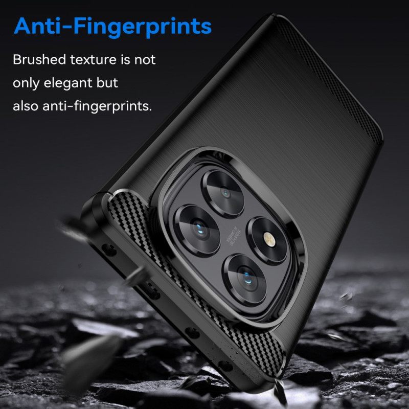 Hoesje Poco X7 5g Geborsteld Koolstofvezel