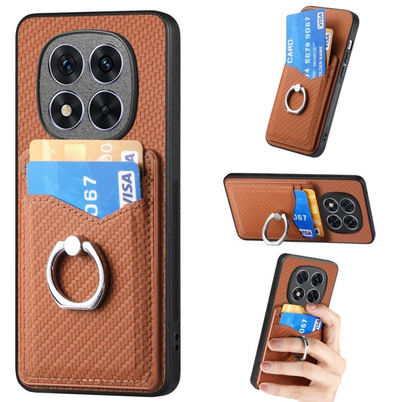 Hoesje Poco X7 5g Kaarthouder En Standaard Bescherming Hoesje