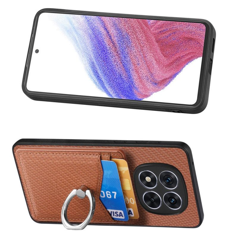 Hoesje Poco X7 5g Kaarthouder En Standaard Bescherming Hoesje