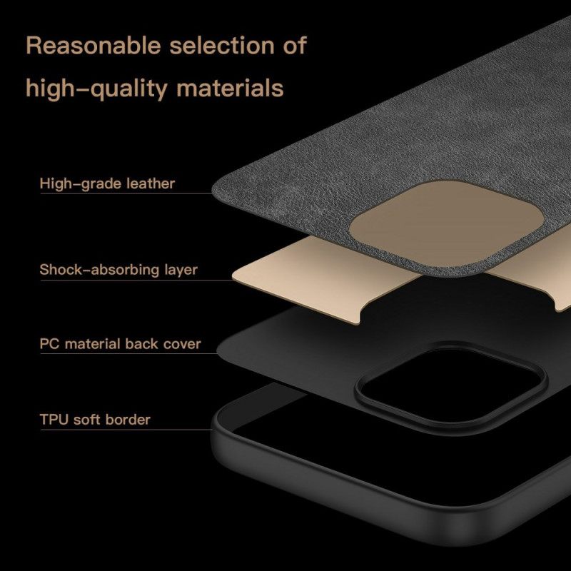 Hoesje Poco X7 5g Kunstleer Bescherming Hoesje