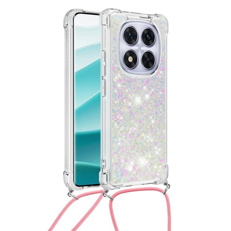 Hoesje Poco X7 5g Pailletten