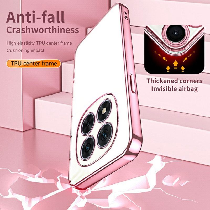 Hoesje Poco X7 5g Rand In Metaalstijl