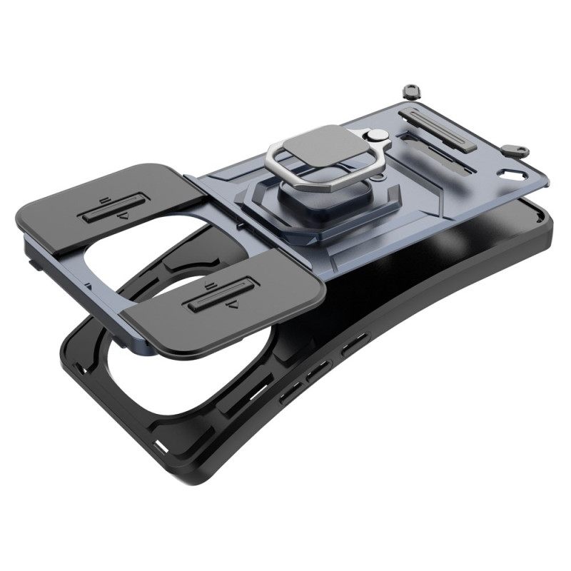 Hoesje Poco X7 5g Ringhouder Lensbeschermer