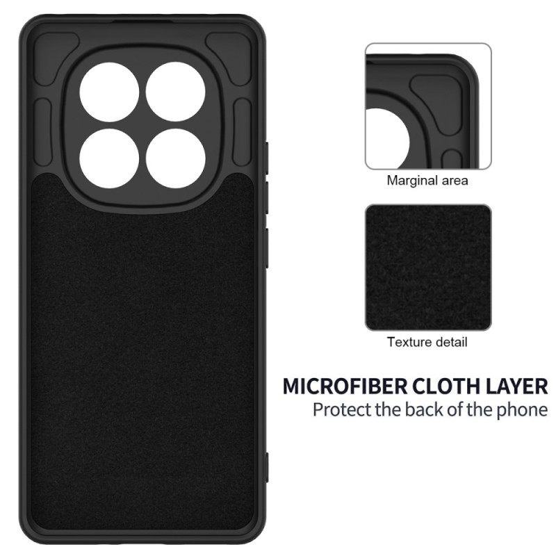 Hoesje Poco X7 5g Vloeibare Siliconen Band