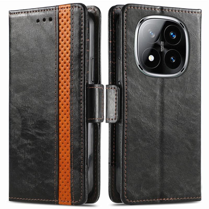 Leren Hoesje Poco X7 5g Caseneo Bescherming Hoesje