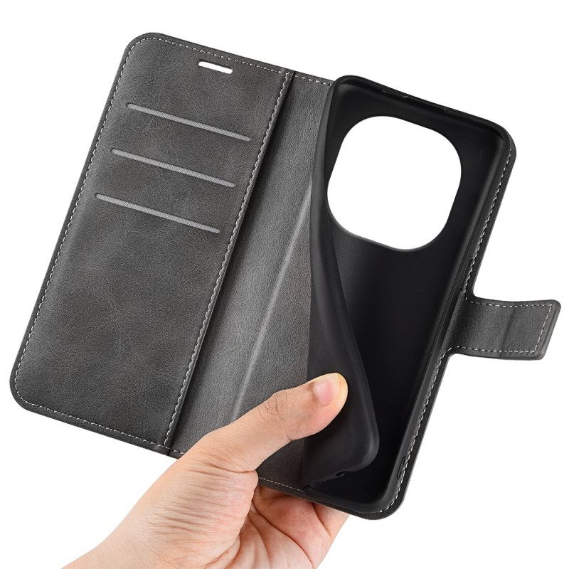 Leren Hoesje Poco X7 5g Leerstijl