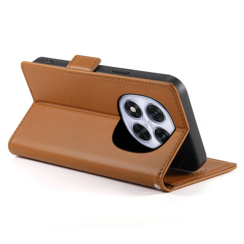 Leren Hoesje Poco X7 5g Stijlvol Bescherming Hoesje